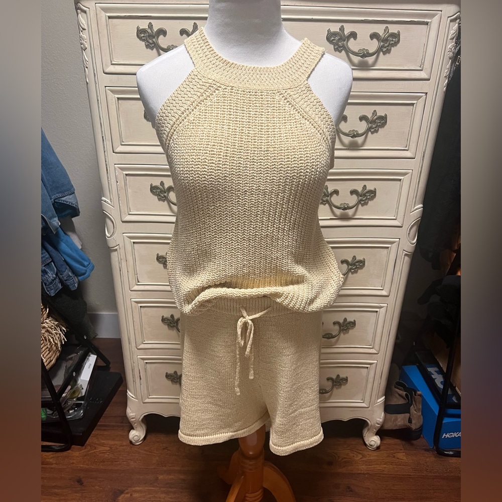 Knit Summer Two-Piece Set